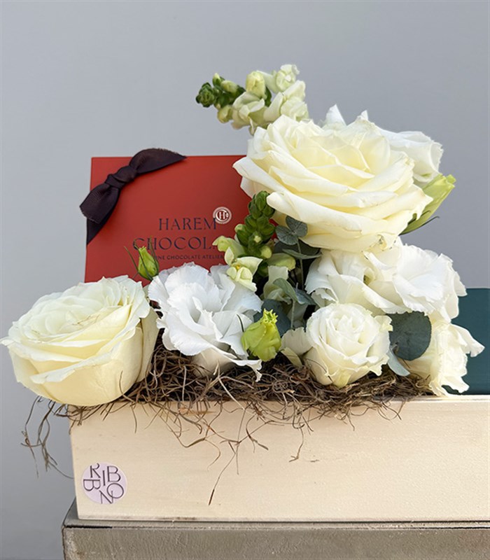 Harem Chocolate Lokum Espresso Mug Hediye Kutusu