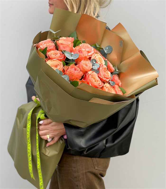 Deluxe 20 Somon Gül Buketi