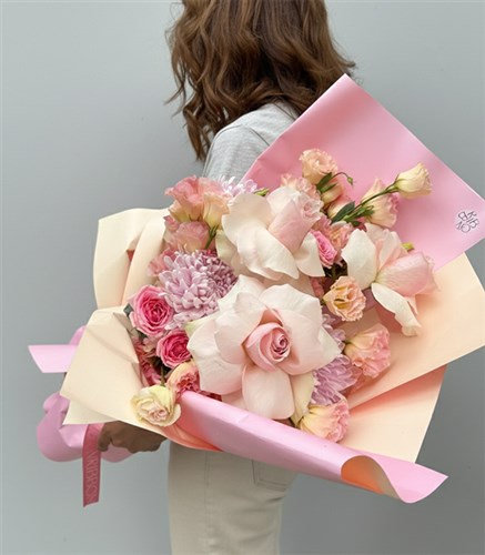 Pembe İlkbahar Buketi