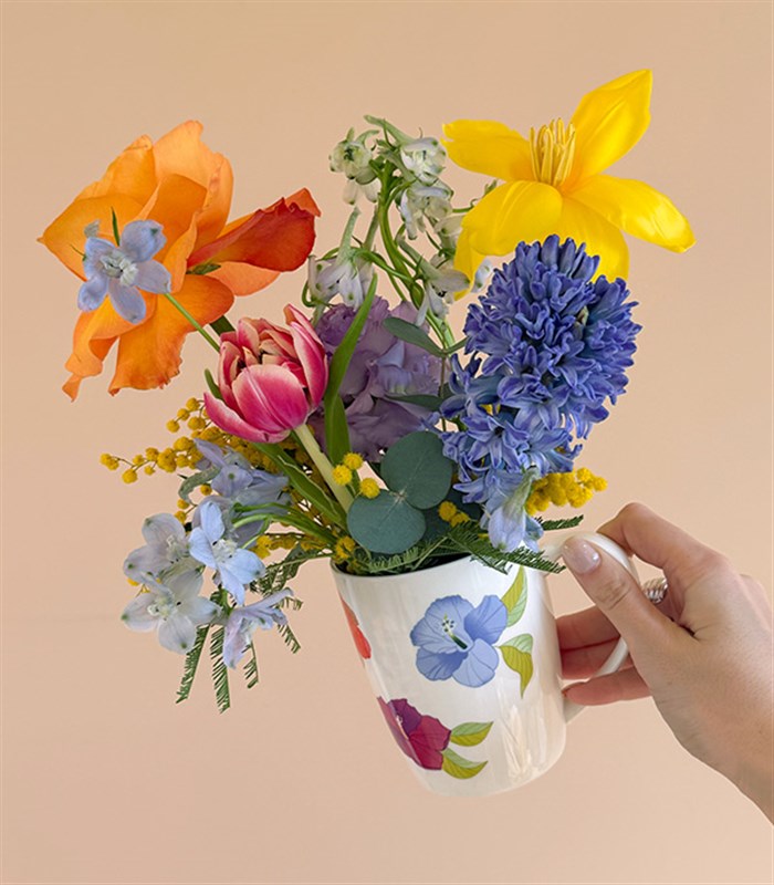 Flower Break Rengarenk Çiçekler