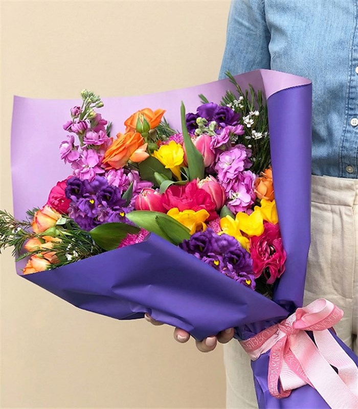 Rengarenk Bahar Buketi