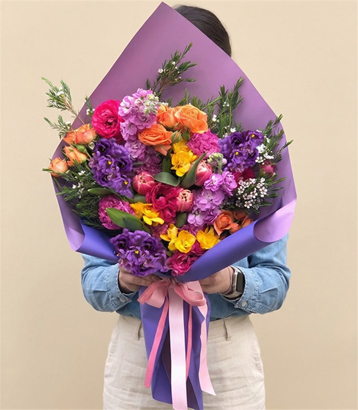 Rengarenk Bahar Buketi