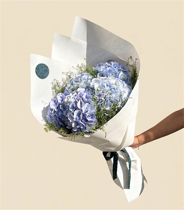 Olivia Mavi Ortanca Buketi