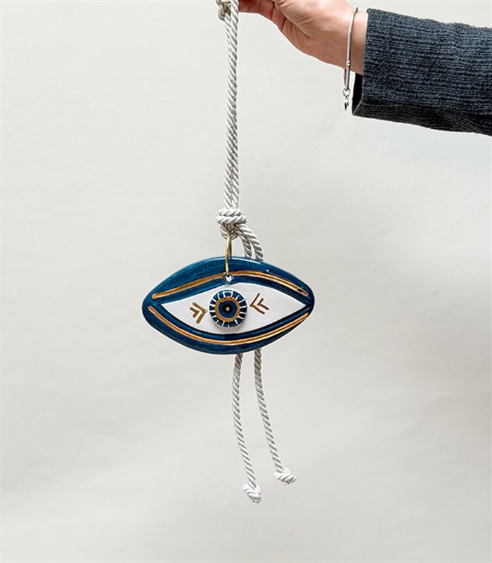 El İşi Seramik Büyük Göz Nazarlık