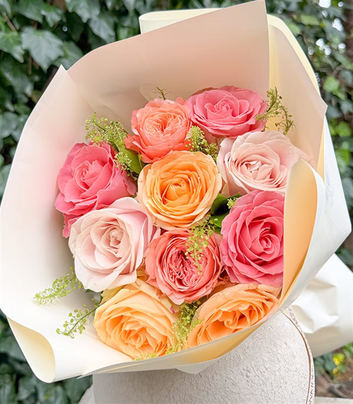 Elise Somon Pembe Gül Buketi