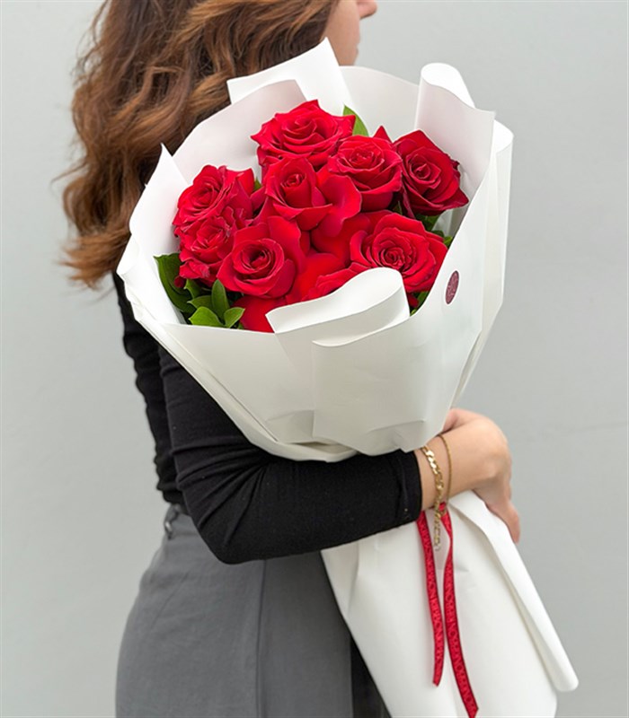 Kırmızı Gül Buketi