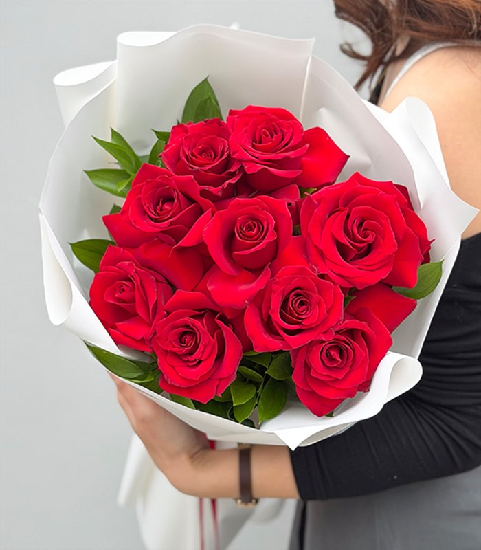 Kırmızı Gül Buketi