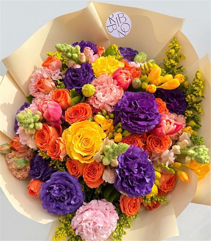 Luxe Colorful Spring Bouquet