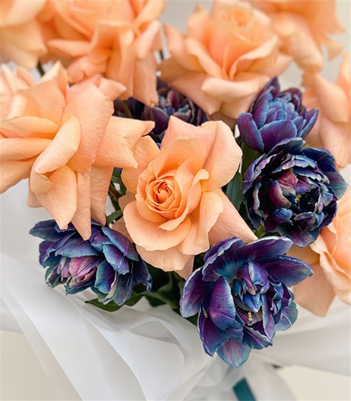 Maffei Galaksi Lale Kayısı Gül Buketi