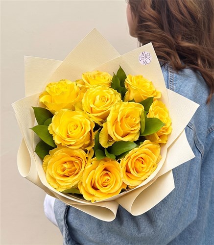 Sofia Yellow Rose Bouquet