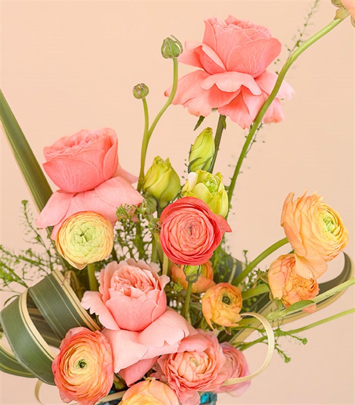  Spring Flowers in Mini Vase