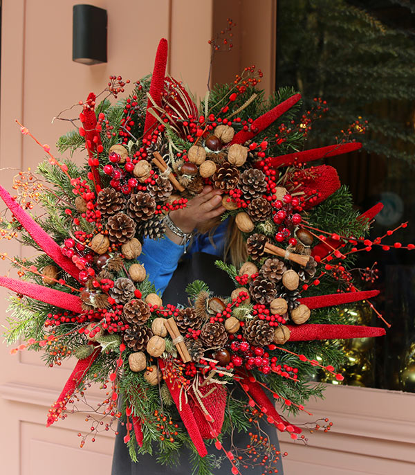 Biggest Christmas Door Wreath