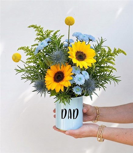 DAD Mavi Babalar Günü Çiçeği