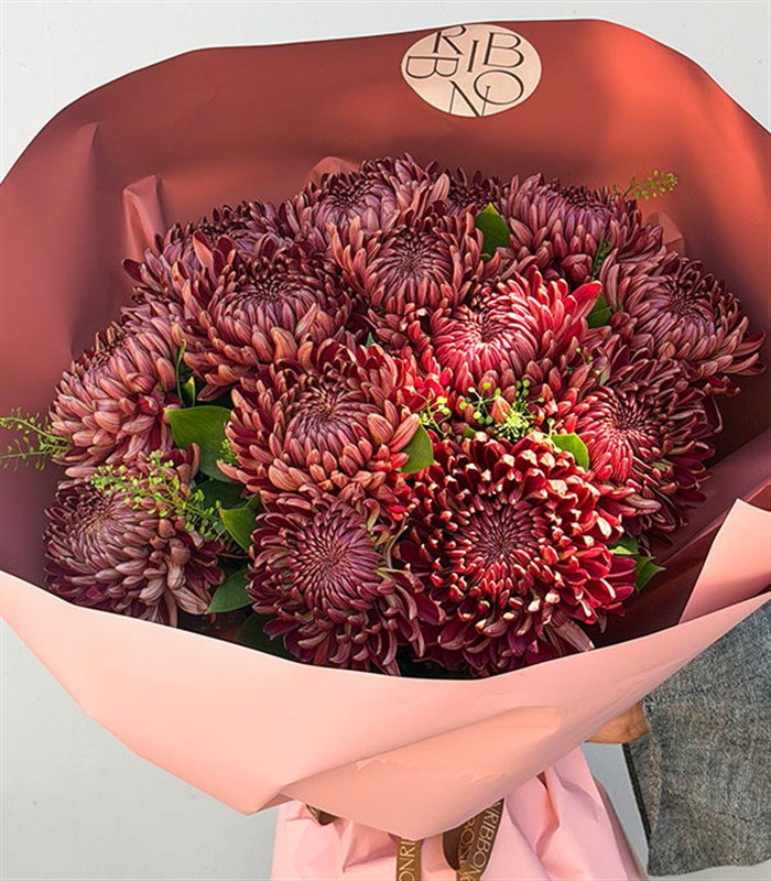 Deluxe Bordo Anastasia Buketi