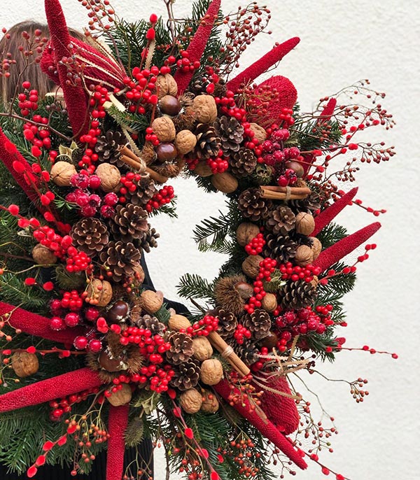 Biggest Christmas Door Wreath
