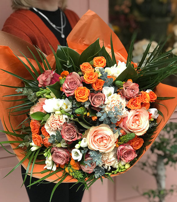 Orange Deluxe Bouquet
