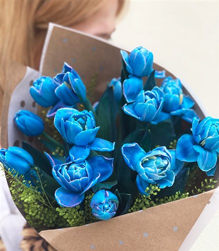 baby girl congratulations flower basket