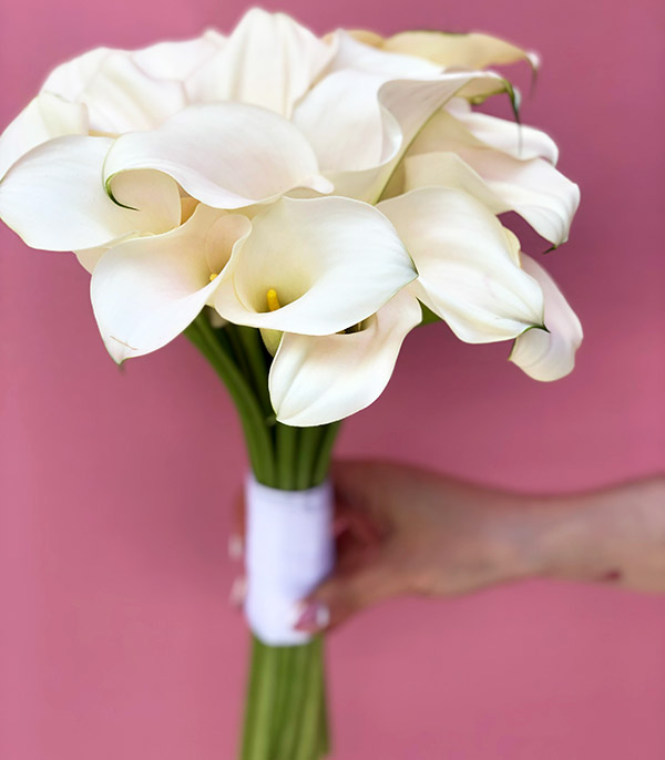Pure Love White Gala Bridal Bouquet