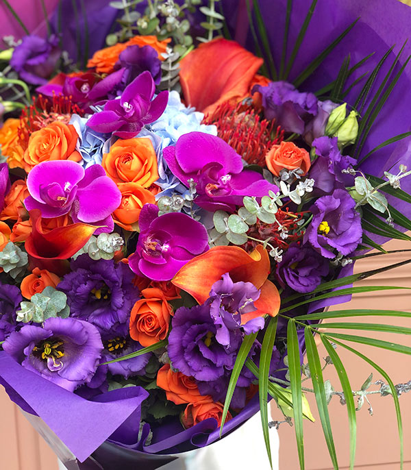 Amethyst Deluxe Purple Bouquet