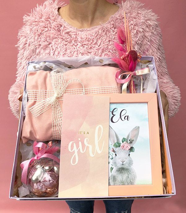 It's a Girl Baby Greeting Gift Box