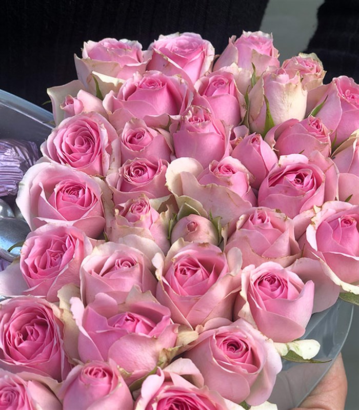 Kalp Çikolata Kutusu 22Li Yıldız Pembe Grand Deluxe