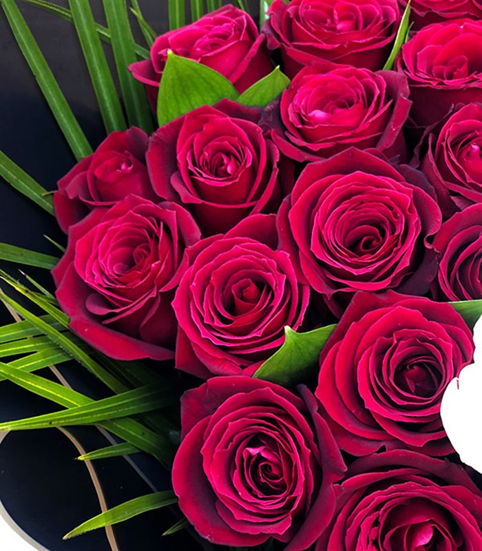 Amore 25 Kırmızı Gül Buketi