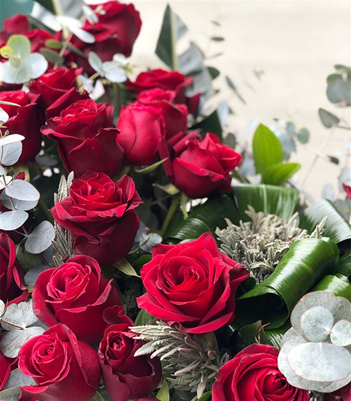 She Said Yes 41 Kırmızı Gül Evlilik Teklifi Çiçeği