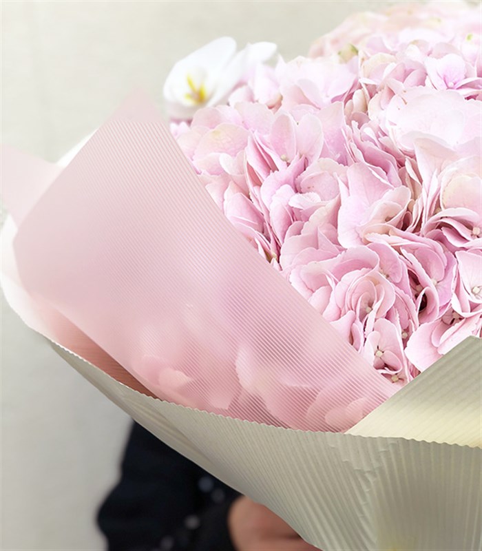 Grace Kelly Royal Deluxe 20 Pembe Ortanca Buketi