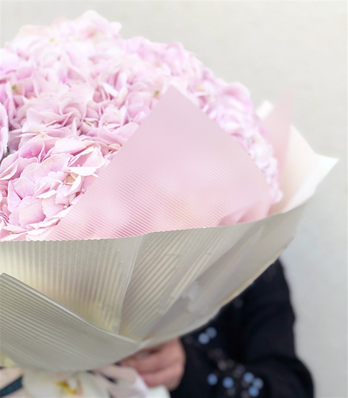 Grace Kelly Royal Deluxe 20 Pembe Ortanca Buketi