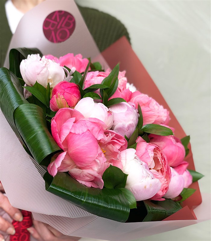 Marshmallow Grand Deluxe Mercan Pembe 20 Şakayık Buketi