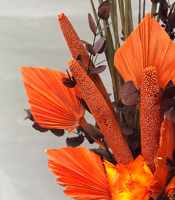 Sifreida Orange Dried Flower Arrangement