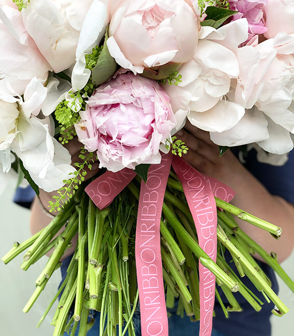 Royal Deluxe Pink 100 Peonies Bouquet