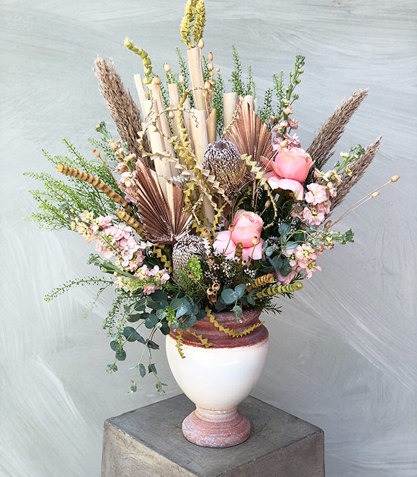 Elizabeth Taylor Natural Ceramic Vase Arrangement
