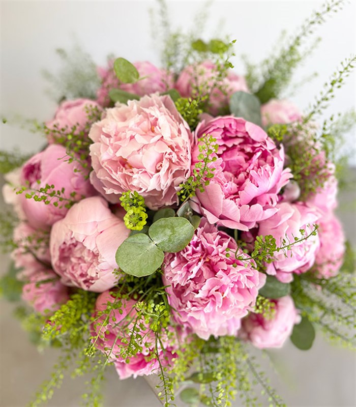 Deluxe Vazoda Pembe 20 Şakayık