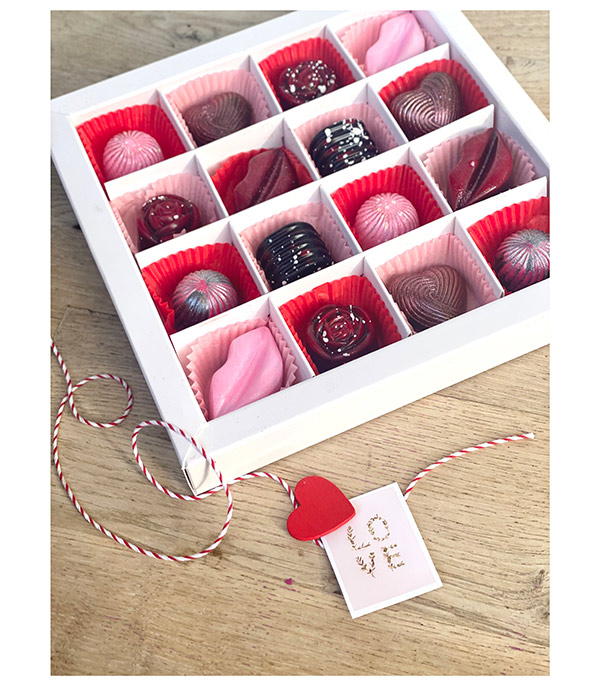 Beam Bakes Gluten Free Handmade Valentine's Day Chocolate Box