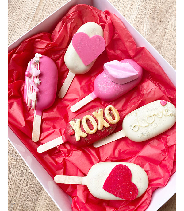 Beam Bakes Gluten Free Valentine's Day Cakesicle Box