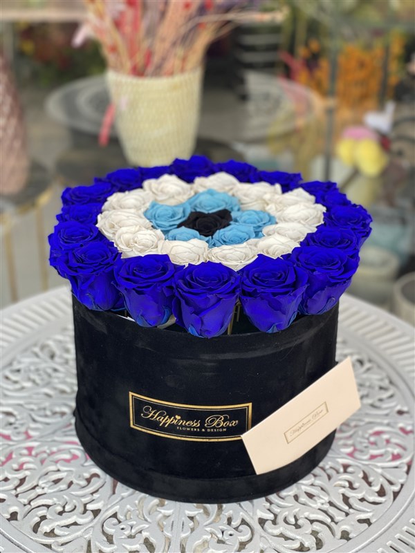 Mega Kutuda Nazar Boncuklu Solmayan Güller