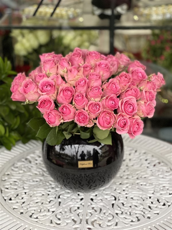 Lüks Vazoda Pembe Güller