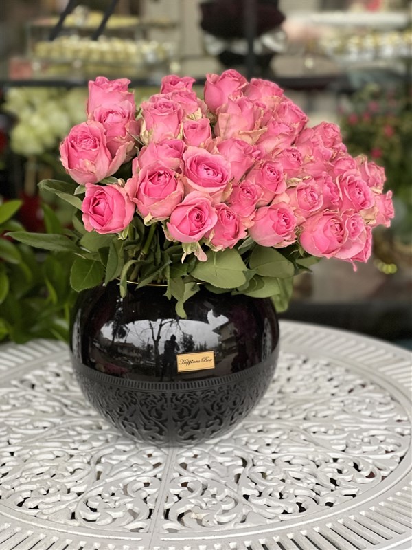 Lüks Vazoda Pembe Güller