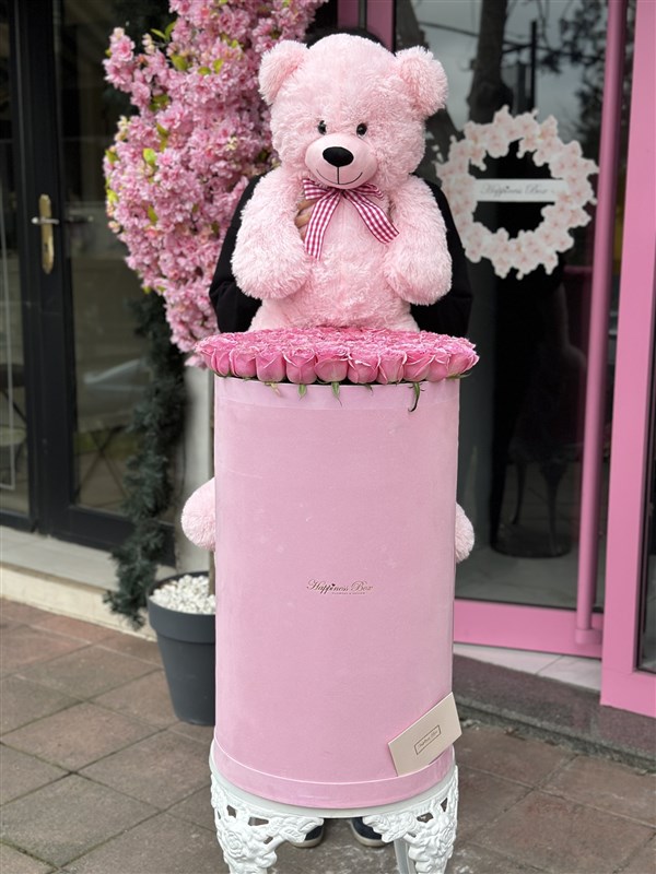 Pembe Dev Kutuda Pembe Güller ve Büyük Ayıcık