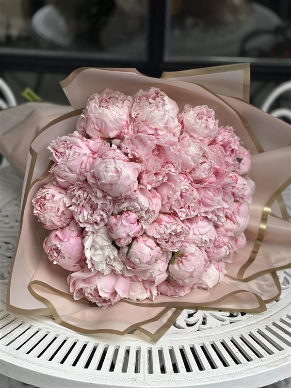 30 Pembe Şakayık Buketi