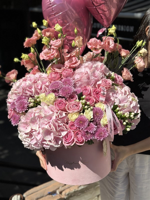 Princess Pembe Kadife Kutuda Deluxe Aranjman