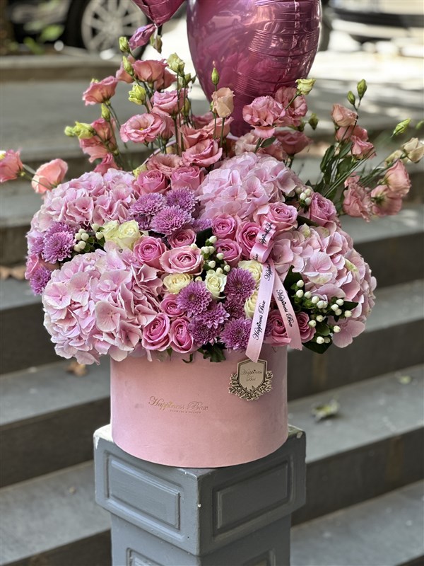 Princess Pembe Kadife Kutuda Deluxe Aranjman