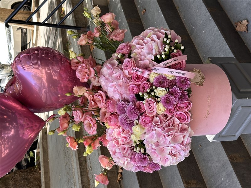 Princess Pembe Kadife Kutuda Deluxe Aranjman