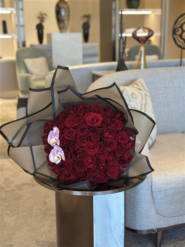 Luxury Kırmızı Gül Buketi