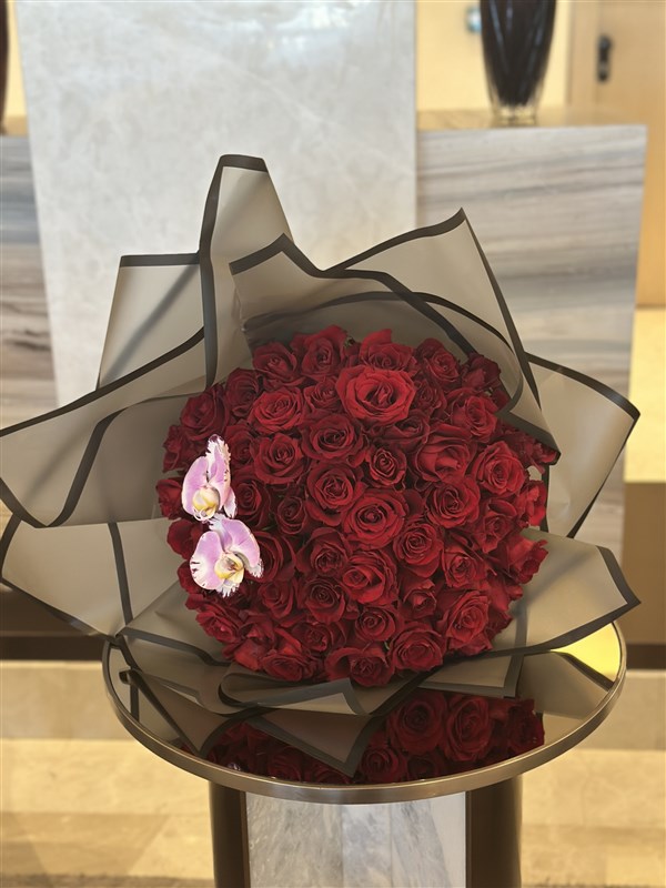 Luxury Kırmızı Gül Buketi