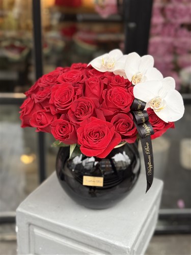 Natalie Vazoda Kırmızı Güller