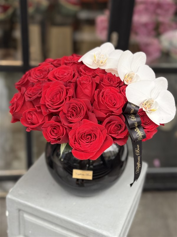 Natalie Vazoda Kırmızı Güller