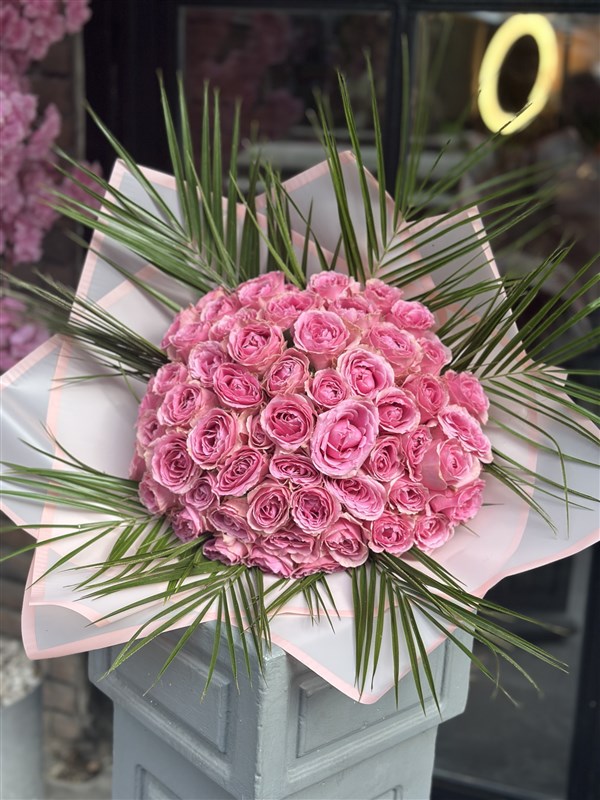 Pink Royale Pembe Gül Buketi
