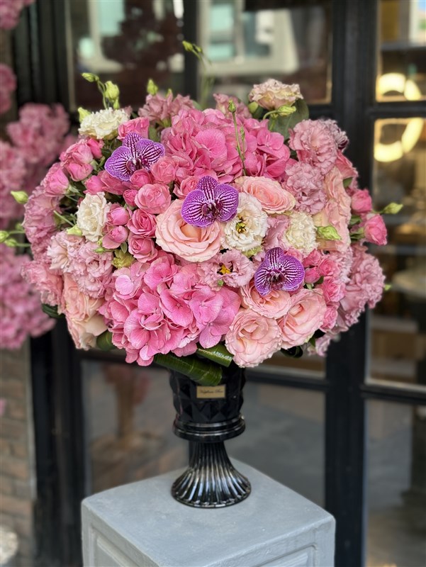 Sofia Deluxe Vazoda Pembe Aranjman